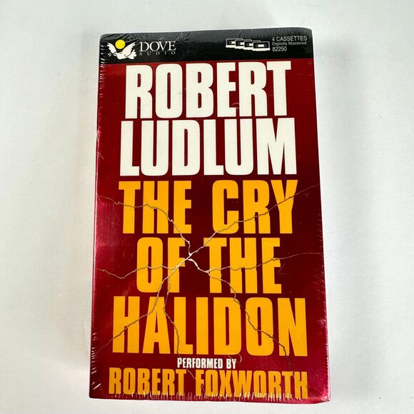 Cry of the Halidon by Robert Ludlum Audio Book 4 Cassette Tapes New Sealed - Picture 1 of 5
